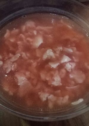 Foto resep Kuah Telur Merah (Angkak)