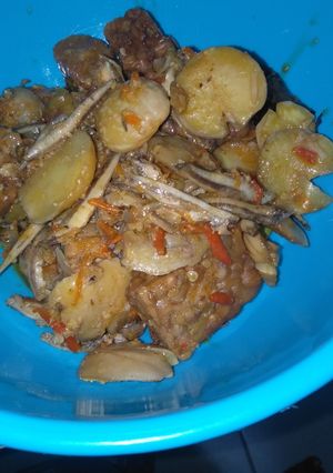 Foto resep Balado jengkol teri tempe