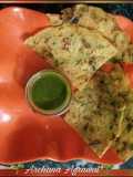 #Moong ki dhuli dal ka chila with Spinach #Leafygreens#post 3