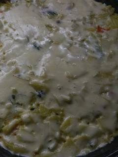 Una foto de Tortilla de papa 🍠al microondas gratinada