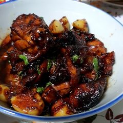 A picture of 三杯鸡 3 Cup Chicken.
