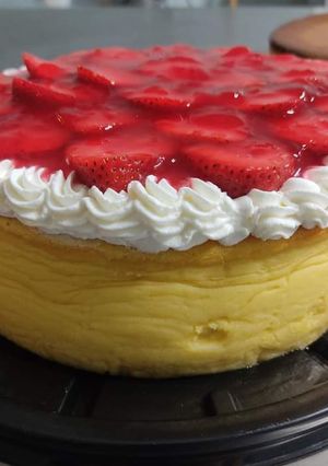 Una foto de Pastel de queso