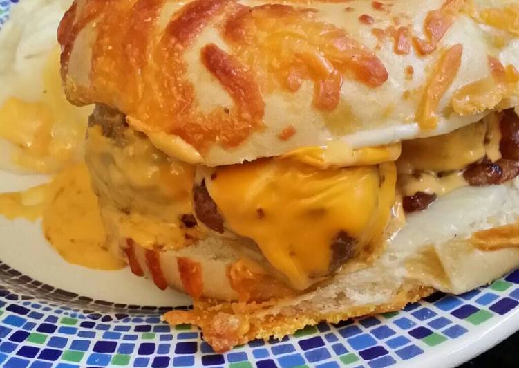 Brad's cheesey meatball sandwich