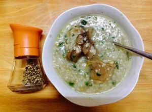 Hình của món Cháo chân bò.