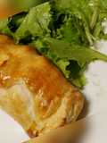 Chicken and feta pastry parcels
