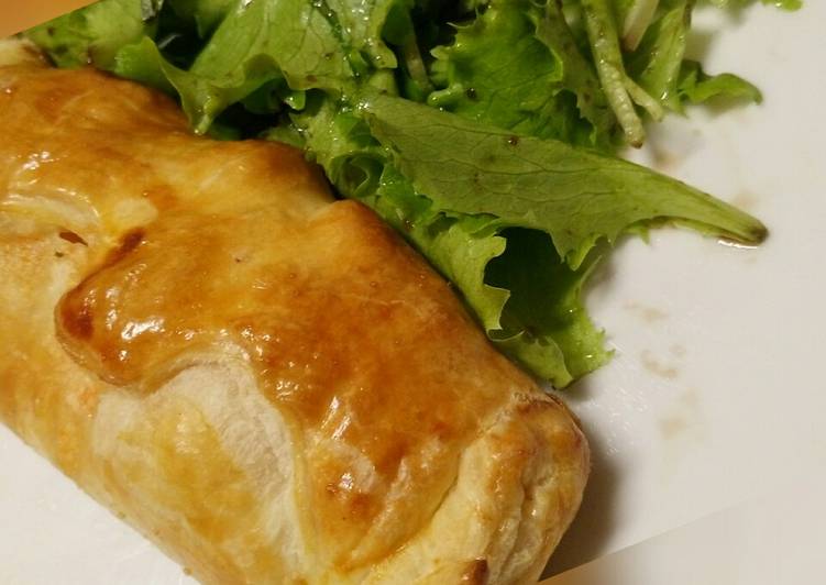 Recipe of Homemade Chicken and feta pastry parcels