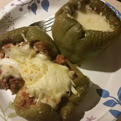 Stuffed peppers A picture of Stuffed peppers.