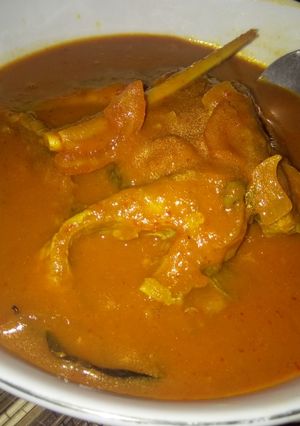 Foto resep Tumis gulai ikan goreng