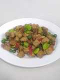 Tumis Oncom Leunca Pete