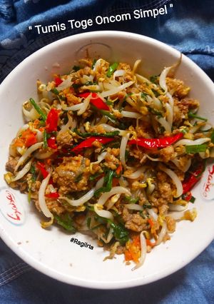 Foto resep Tumis Toge Oncom Simpel