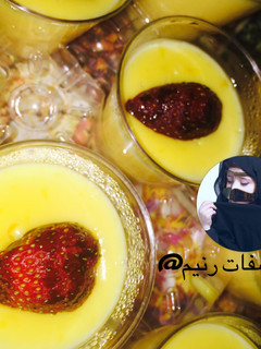 صورة لوصفة مهلبية الكاسترد على طريقة روزالي ❤️✨