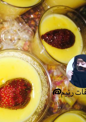 صورة لوصفة مهلبية الكاسترد على طريقة روزالي ❤️✨