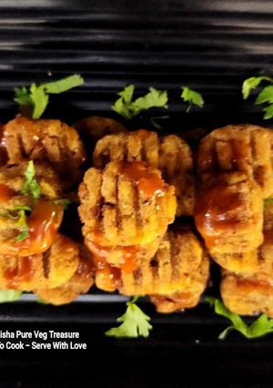 A picture of Bread Potato Crunchy Bites.
