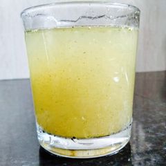 A picture of Fennel and Coriander Sarbat.