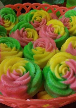 Foto resep Bolu Kukus Mawar