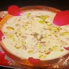 A picture of Panneer Gulkand Kheer.