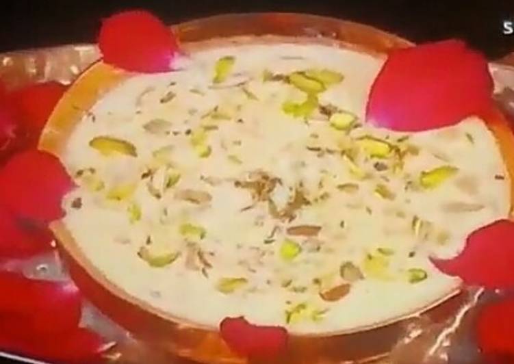 Panneer Gulkand Kheer