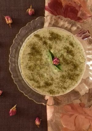 عکسی از دستور ماست خیار و نعنا 🌿