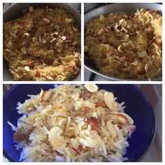 A picture of (sweet coconut rice).