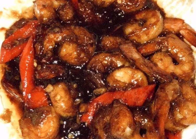 Cara Gampang Menyiapkan Udang saus tiram~ ❤️, Bisa Manjain Lidah