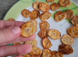 Foto de Chips de banana na Air fryer