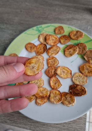 Foto de Chips de banana na Air fryer