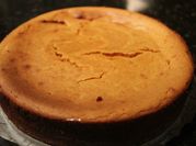 A picture of pumpkin cheesecake