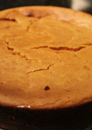 A picture of Pumpkin Cheese Cake.