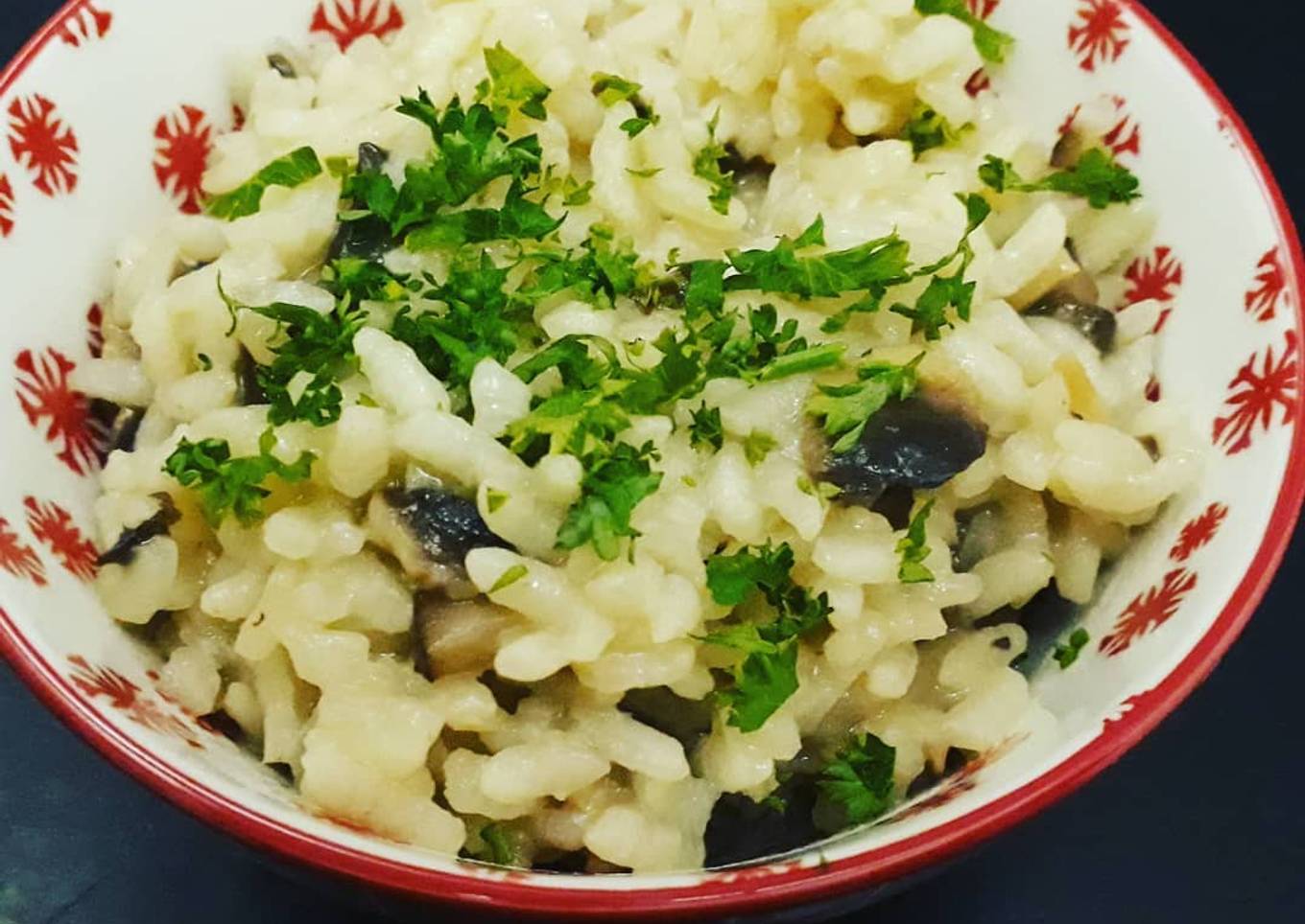 Risotto aux champignons