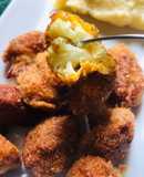 Deep fried Cauliflower Nuggets