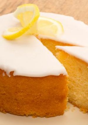 Una foto de Torta de limón deliciosa