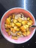 Overnight apple pie oats