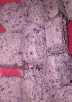 Foto resep Bolu Ubi Ungu Kukus