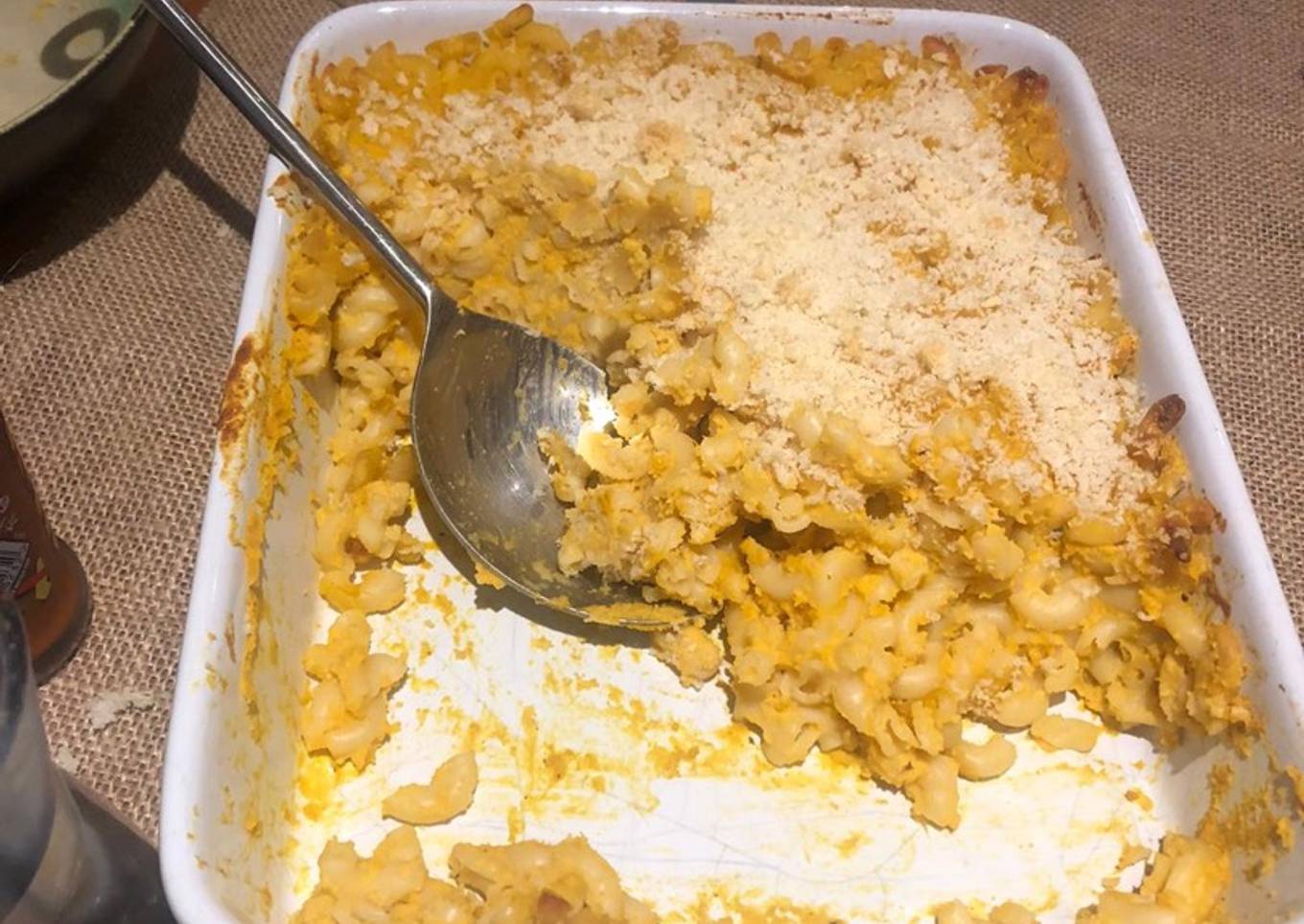 Vegan mac and “cheese”
