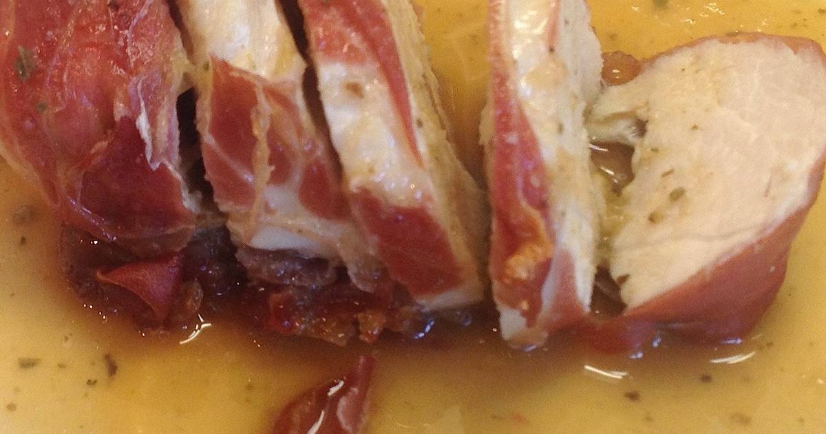 Turkey in Parma Roulade with Sage & Onion Gravy