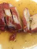 Turkey in Parma Roulade with Sage & Onion Gravy