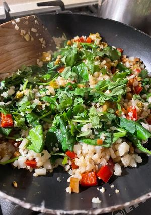 A picture of Cauliflower Veggie Rice.