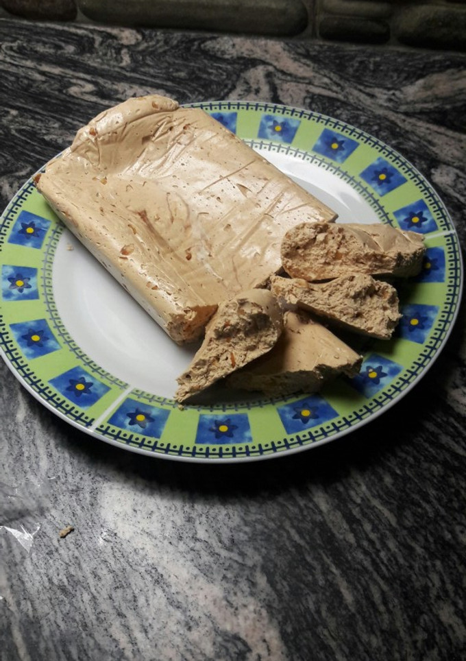 Una foto de Mantecol marmolado casero