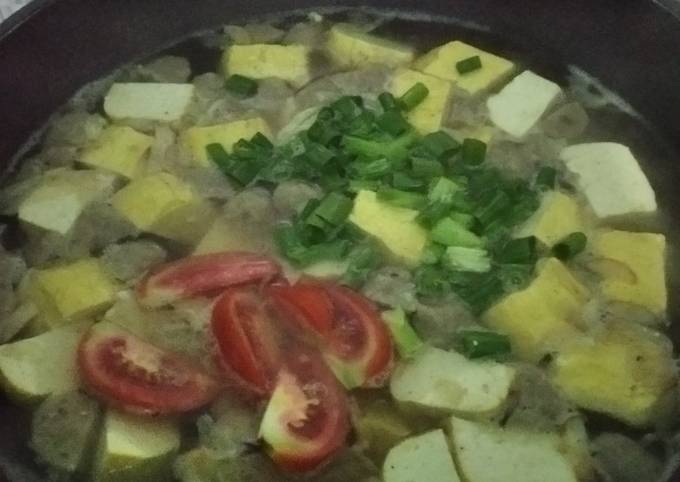 Resep Sop Tahu Baso Oleh Fitri Febriyani Cookpad