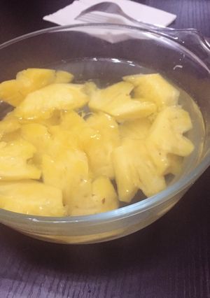 Una foto de Piña en Almíbar