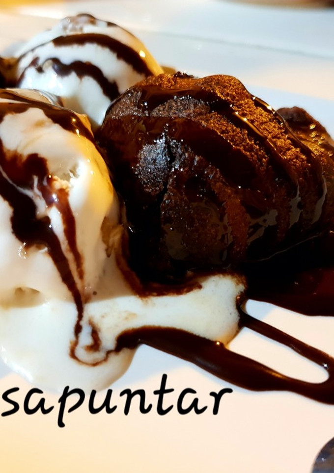 Una foto de Buñuelos de chocolate