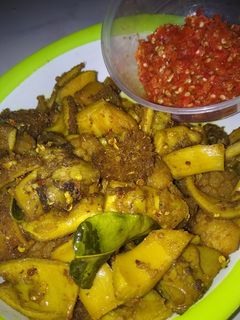 Foto resep Nasi babat sambal korek khas madura