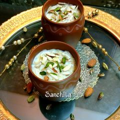 A picture of Kesariya Sheer khurma.