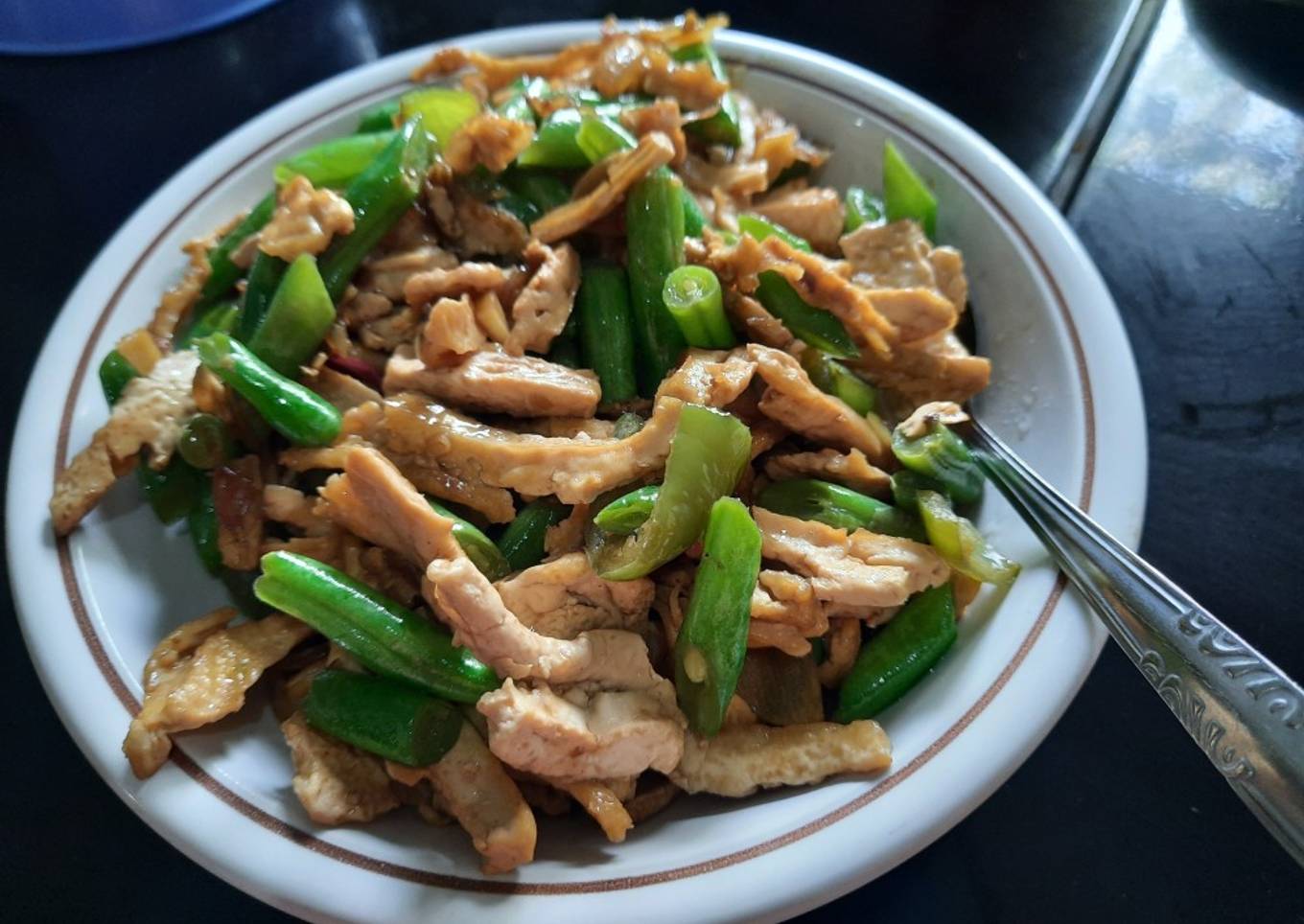 Tumis tahu buncis kecap