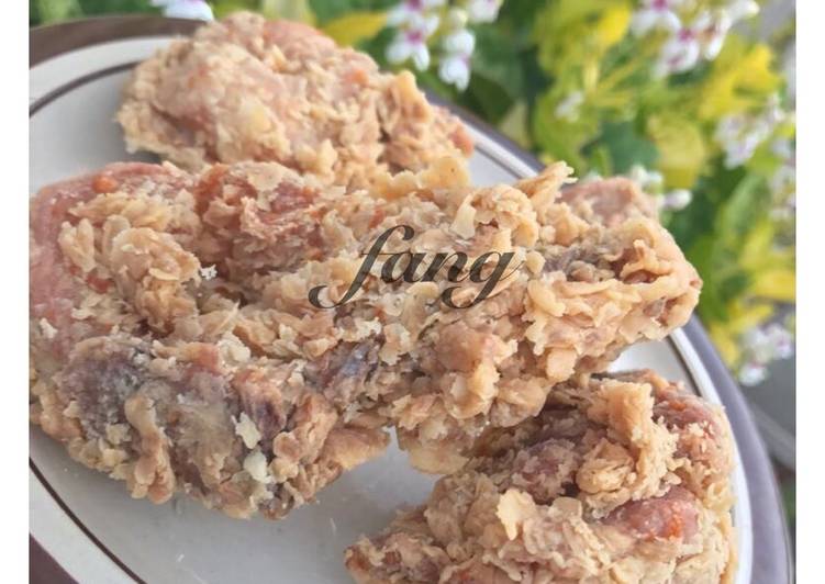 Resep Fried Chicken Crispy 🍗 yang Enak Banget