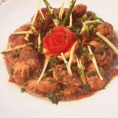A picture of Mutton karahi.