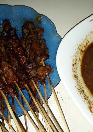 Foto resep Sate kambing bumka (bumbu kacang) #FestivalResepAsia#Indonesia