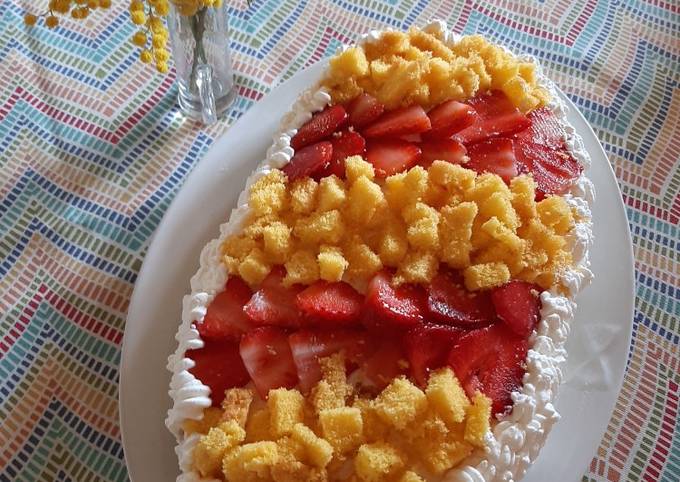 Torta mimosa a modo mio