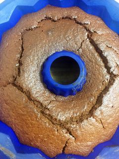 Una foto de Bizcocho de harina de avena y cacao desgrasado