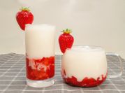 A picture of strawberry condensed milk